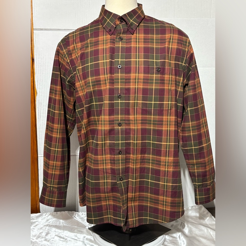 ORVIS XL Plaid Button-Down Shirt - Multicolor LIKE NEW!